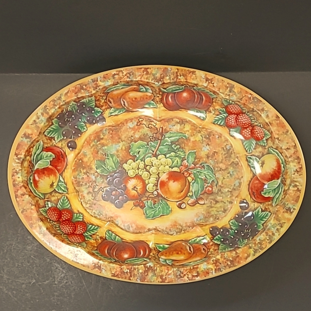 Vintage Daher Enamel Tray